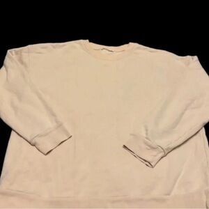 Reformation Off-White Sweatshirt